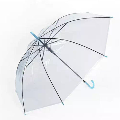 Korean-Style Creative Straight Handle Transparent Urban Umbrella