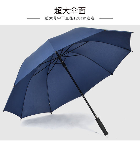 Long Handle Advertising Umbrella Reinforced Golf Umbrella