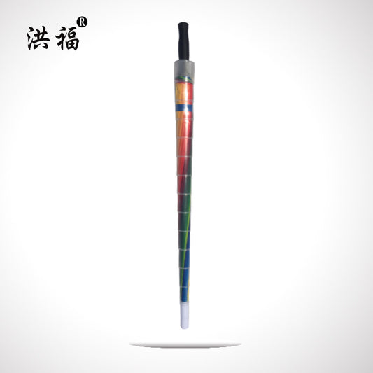 16 Rib Automatic Rainbow Umbrella Extra Large Three-Person Umbrella