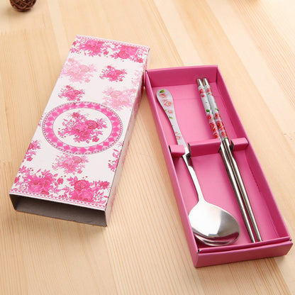 Portable Stainless Steel Cutlery Set