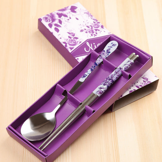 Portable Stainless Steel Cutlery Set