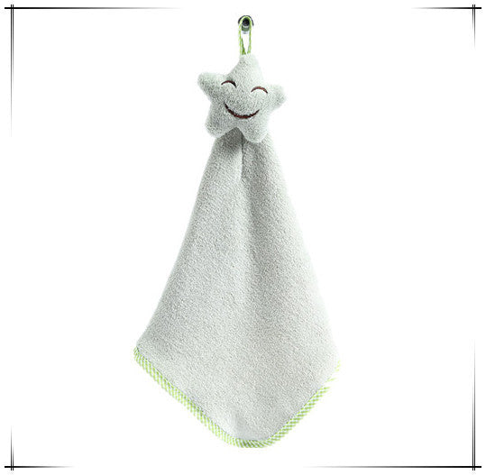 Smiley Face Coral Fleece Towel