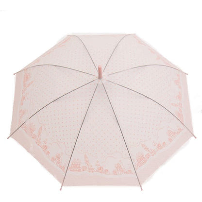 55*8K Snowflake House Umbrella Long Handle Umbrella