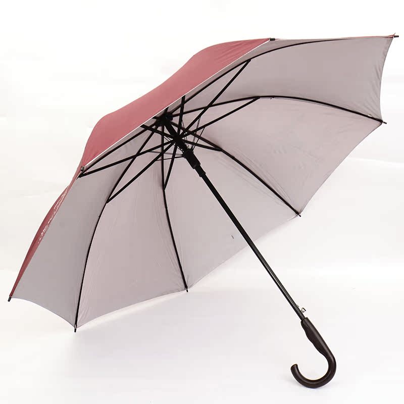 70cm 8 Rib Silver Coated Umbrella