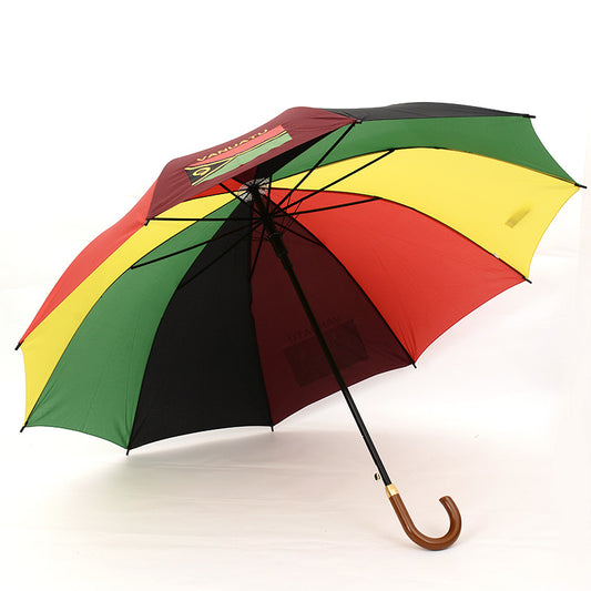 70cm 10 Rib Rainbow Umbrella Long Handle Umbrella