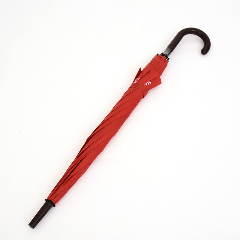 60*8K Double Strand Long Handle Straight Umbrella