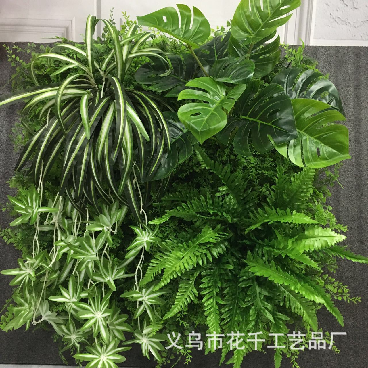 Artificial plant wall Green plant wall