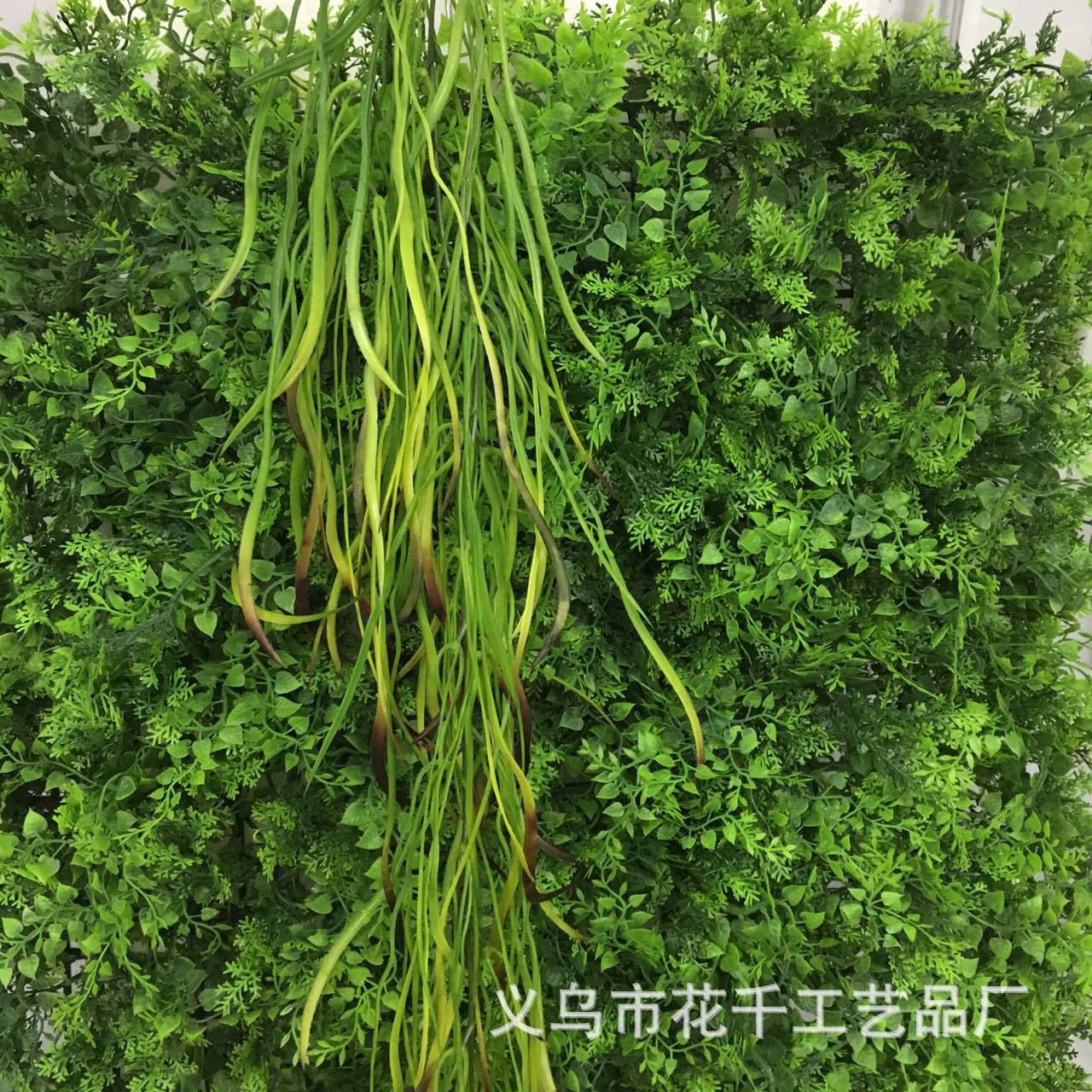 Encrypted artificial plant wall lawn