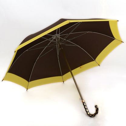 25-Inch 8-Rib Fiber Monochrome Business Umbrella