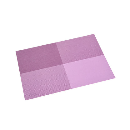 Rectangular PVC Placemat, Waterproof and Non-Slip Table Mat