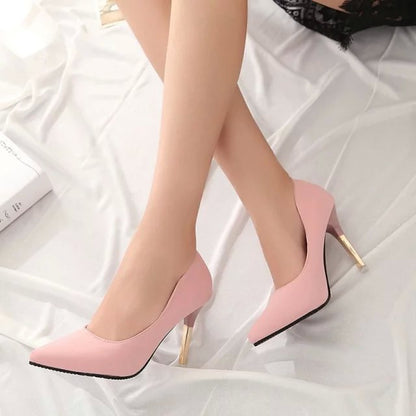 Fashion pointed women's shoes stiletto