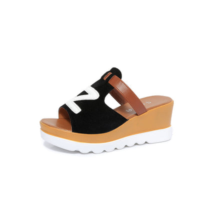 Wedge flatform sole women's sandals