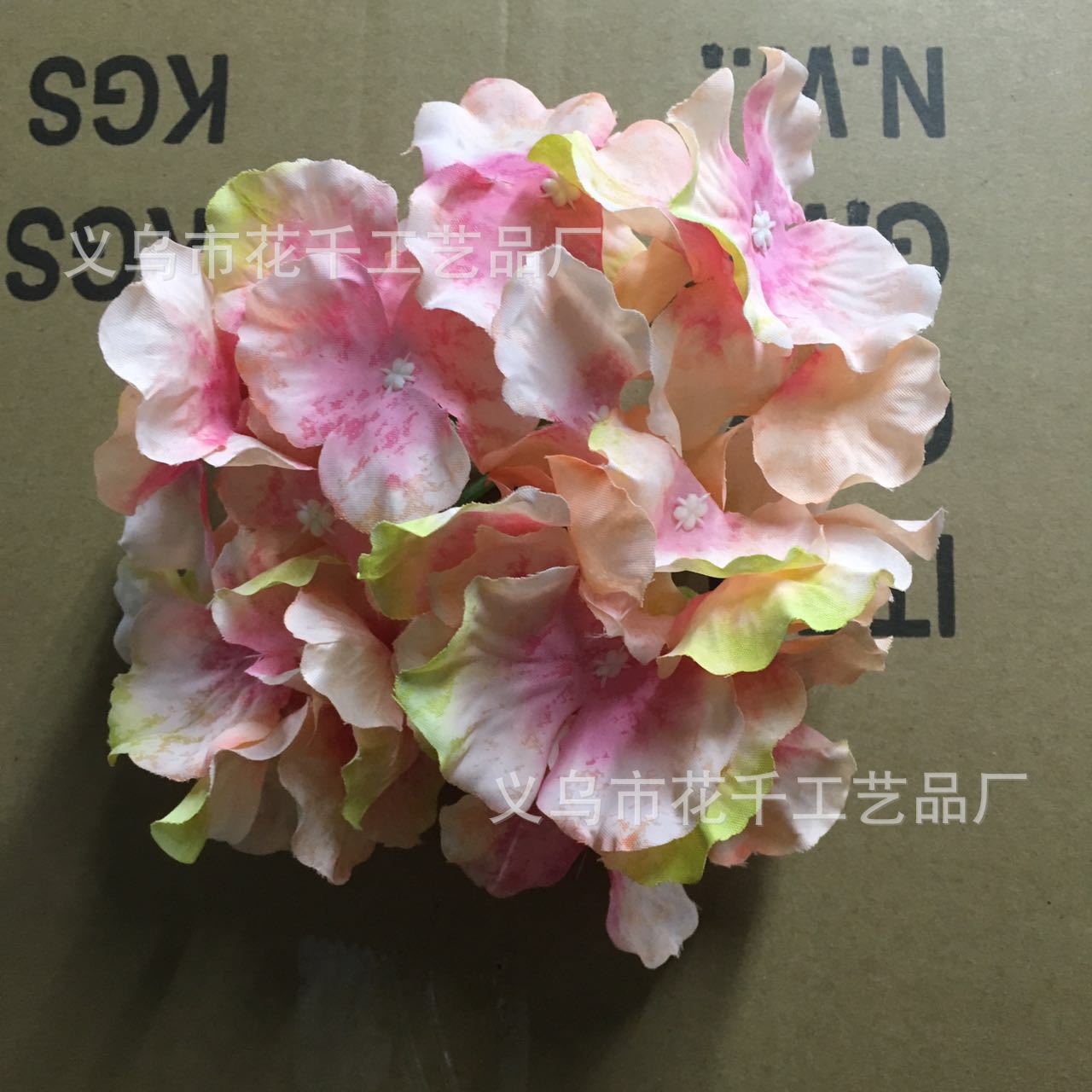 18cm diameter simulated large hydrangea flower head