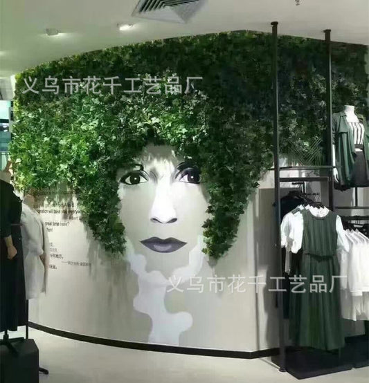 Simulation plant wall hanging ivy fake rattan