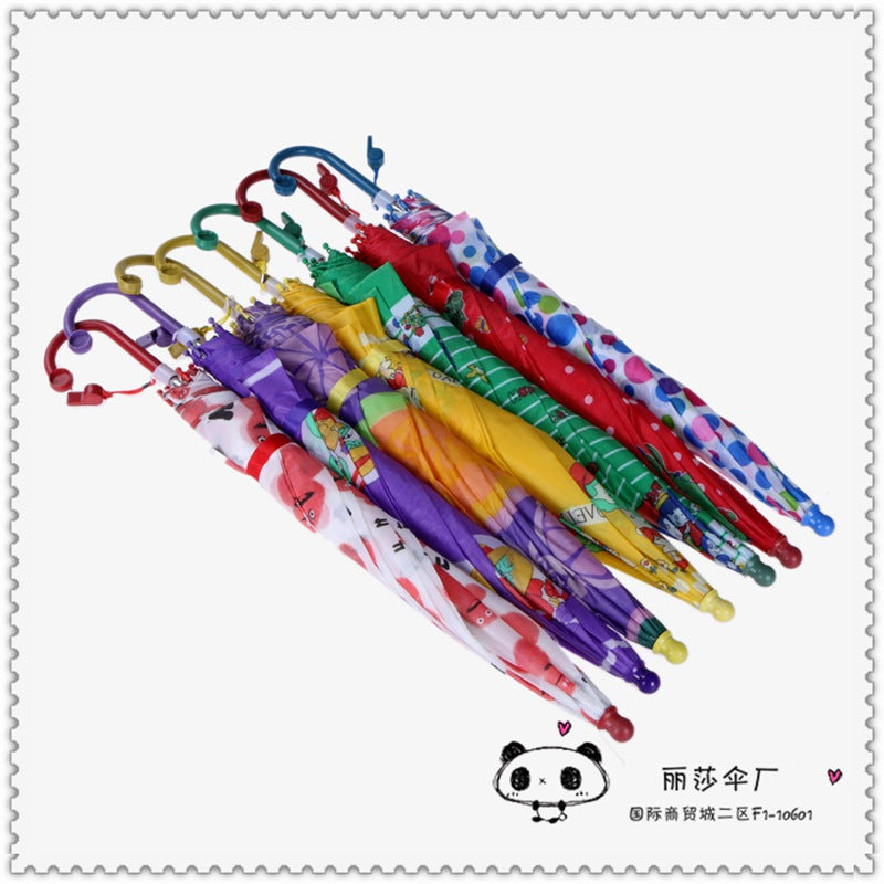 Kids Flower Umbrella Automatic Cartoon Umbrella