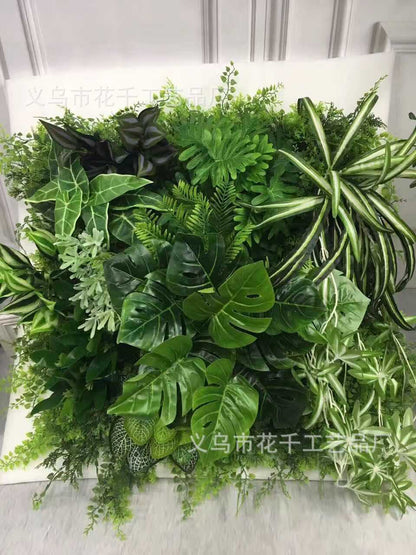 Artificial plant wall Green plant wall