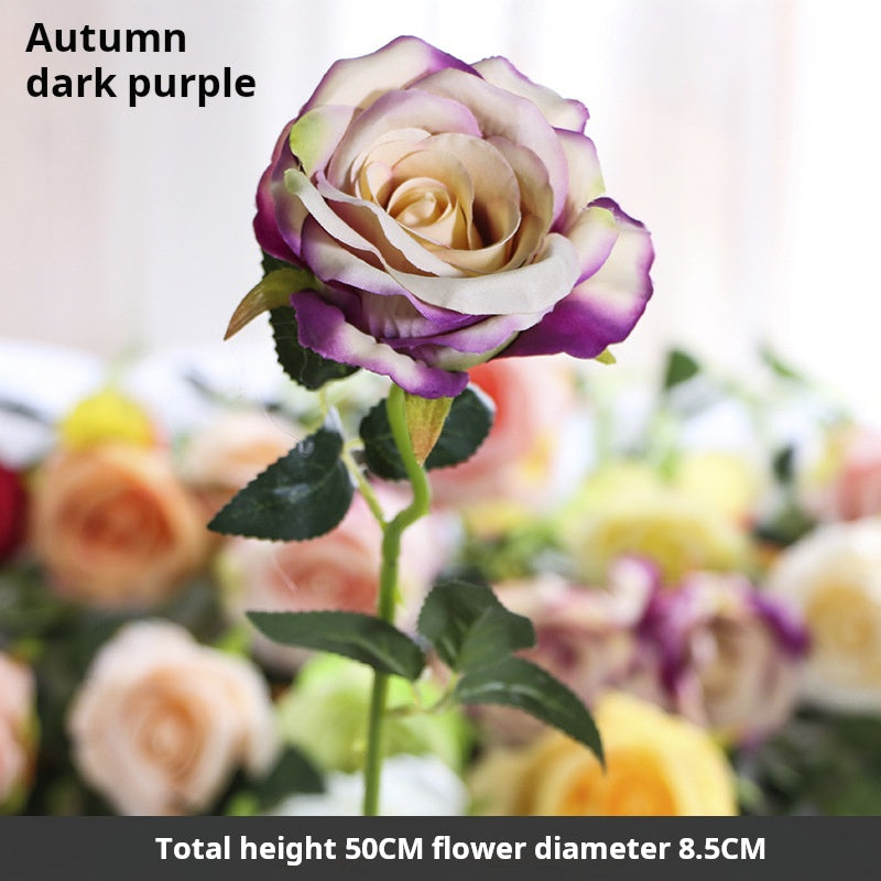 Single rose silk flower artificial flower