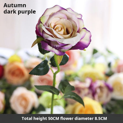 Single rose silk flower artificial flower