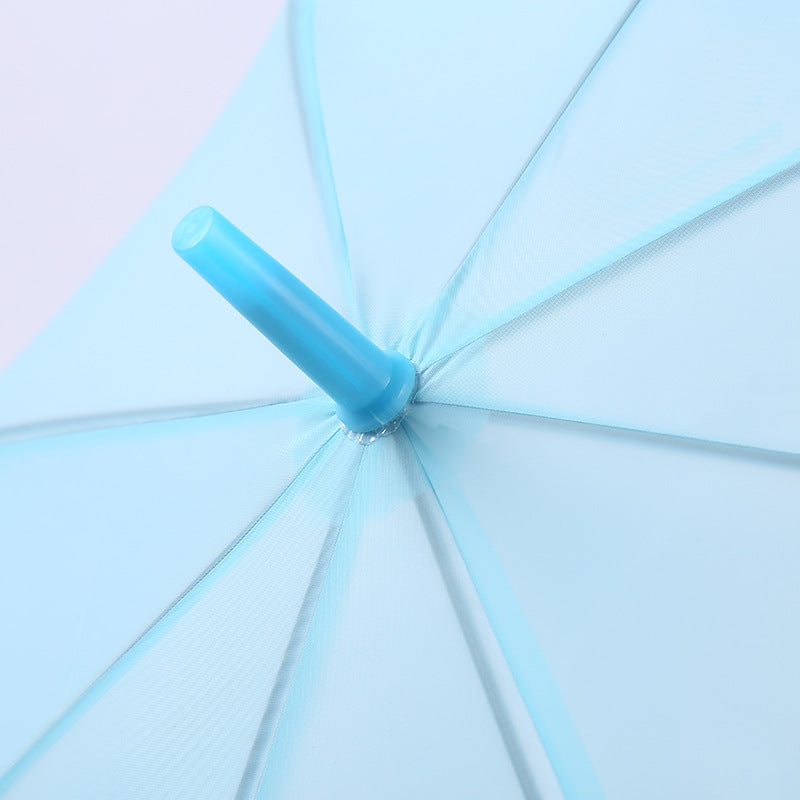 Outdoor Candy Color Straight Umbrella