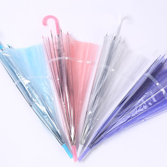 Clear Straight Umbrella