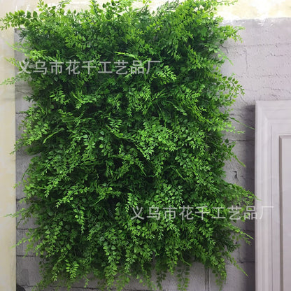 Encrypted artificial plant wall lawn