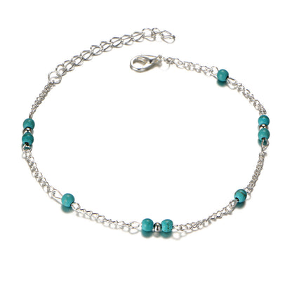 Turquoise anklet foot jewelry wholesale