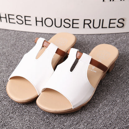 Large size beach women's shoes wholesale