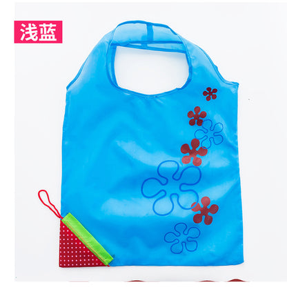 Foldable Strawberry Bag Portable Polyester Shopping Bag