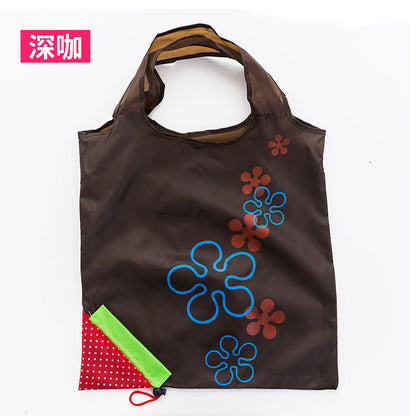 Foldable Strawberry Bag Portable Polyester Shopping Bag