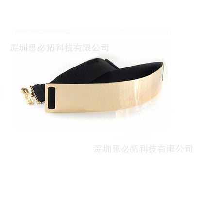 4CM wide metal sequined belt