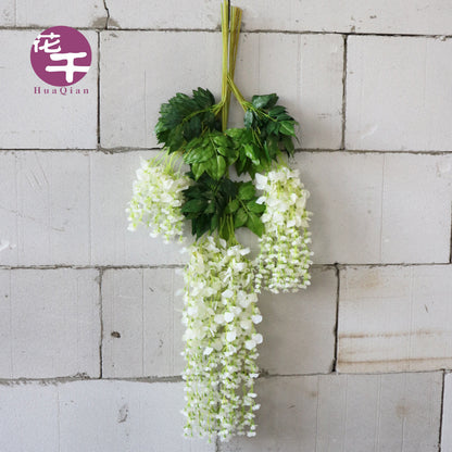 Artificial wisteria flower 9 colors bean curd flower