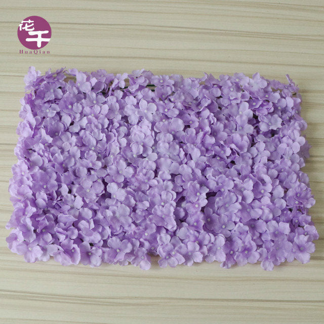 Artificial hydrangea wall 40*60