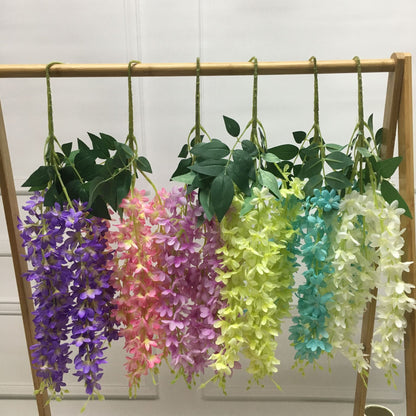 Small wild flower wisteria hanging artificial flower