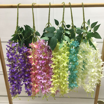 Small wild flower wisteria hanging artificial flower