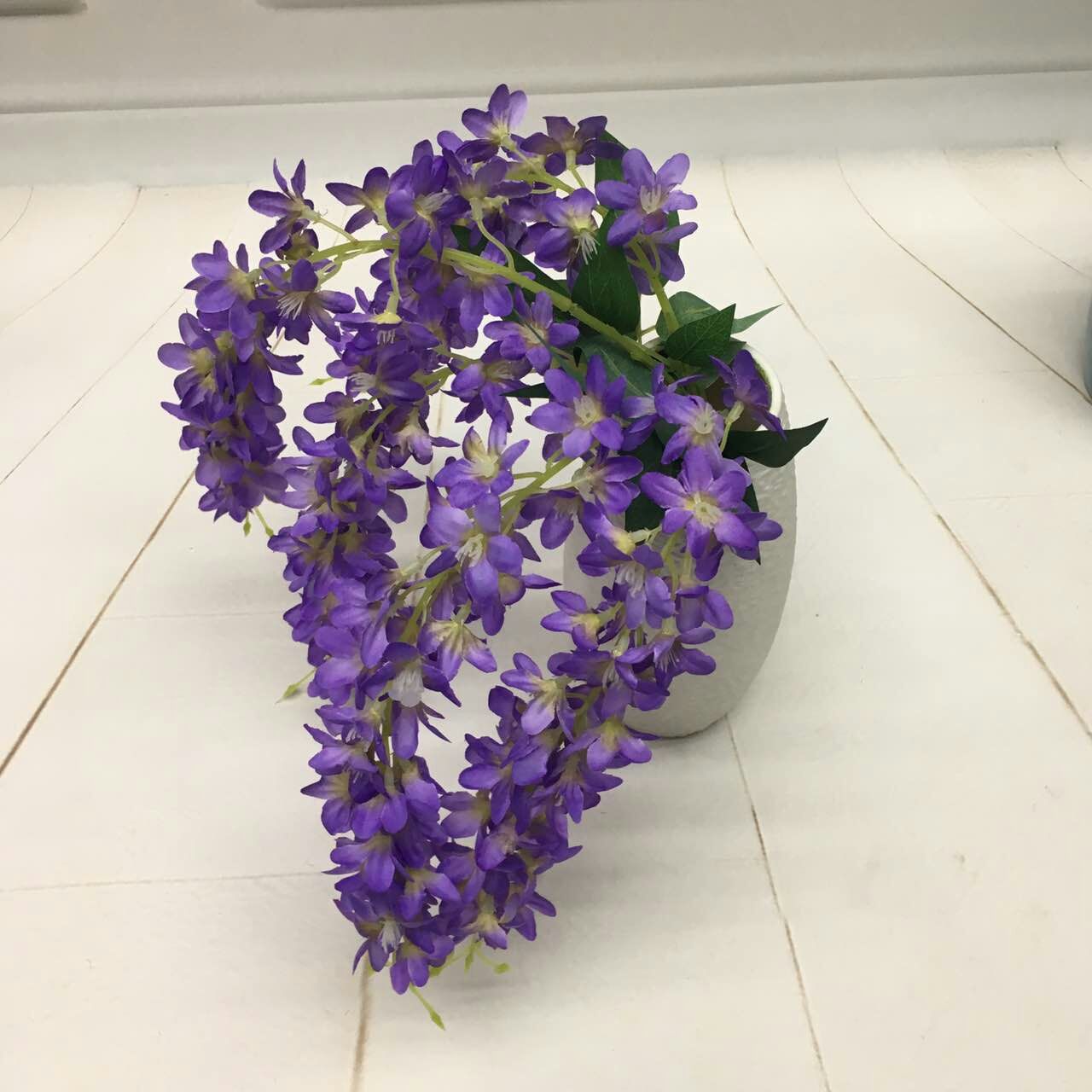 Small wild flower wisteria hanging artificial flower