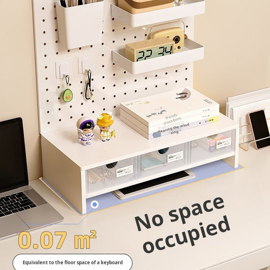 Pegboard storage rack