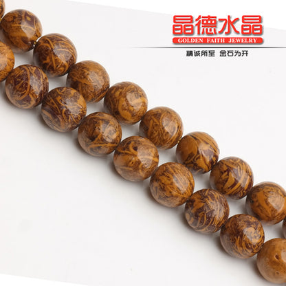 Rubber stone loose bead jewelry accessories