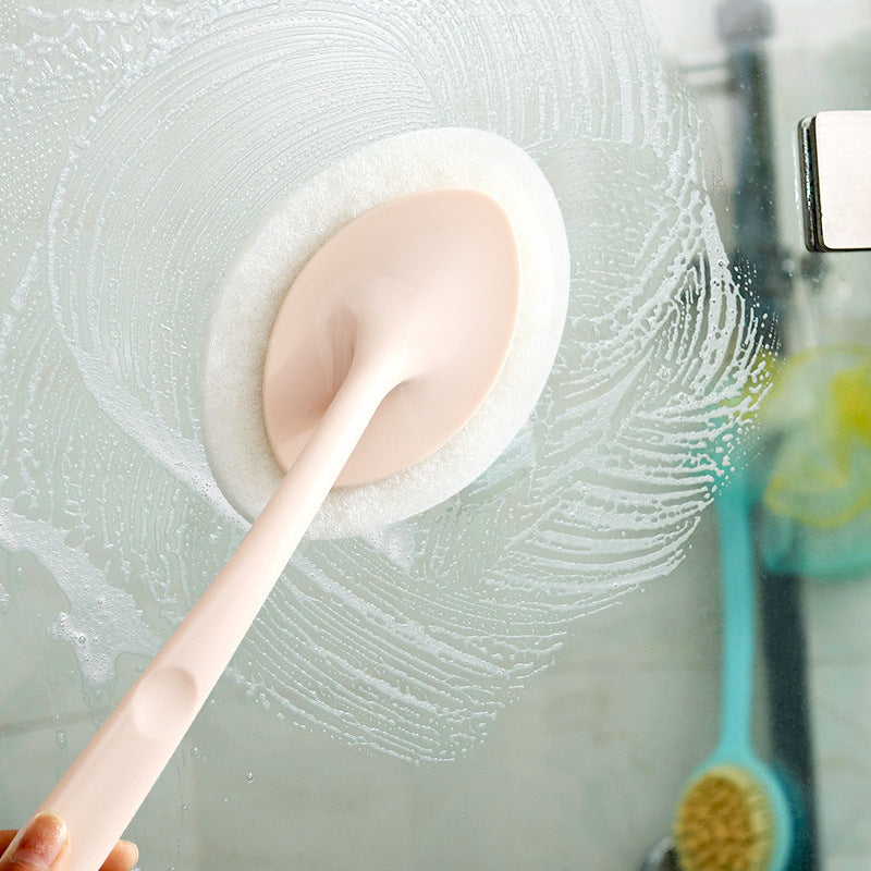 Long Handled Multi-Purpose Cleaning Sponge Brush