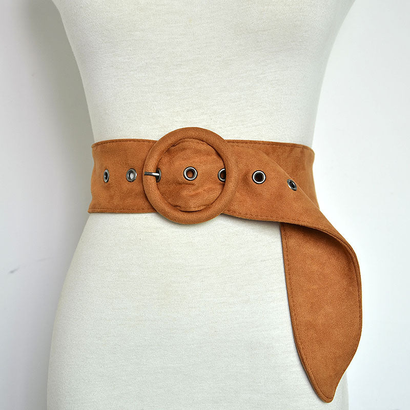 Velvet cotton belt