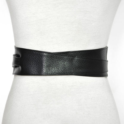 Bandwidth belt pu imitation leather