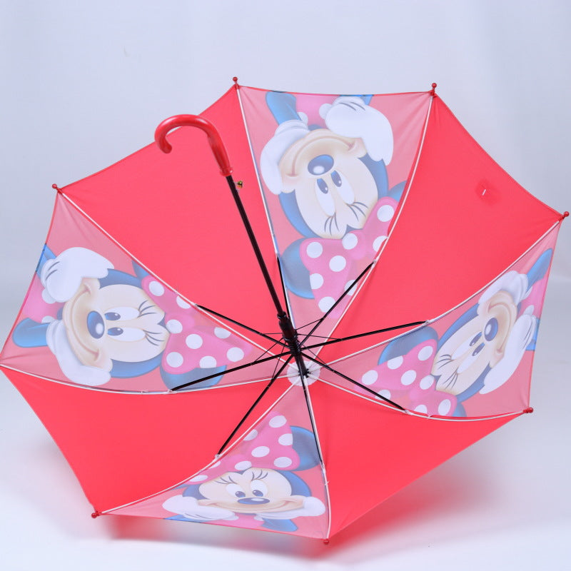 55cm Four-Panel Cartoon Kids Umbrella