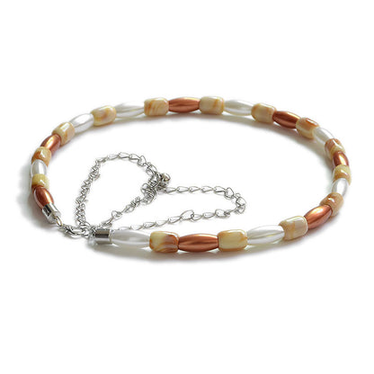 Amber Bead Sailor Dance Waist Chain