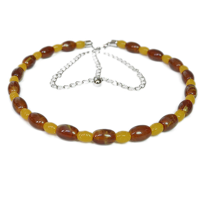 Amber Bead Sailor Dance Waist Chain