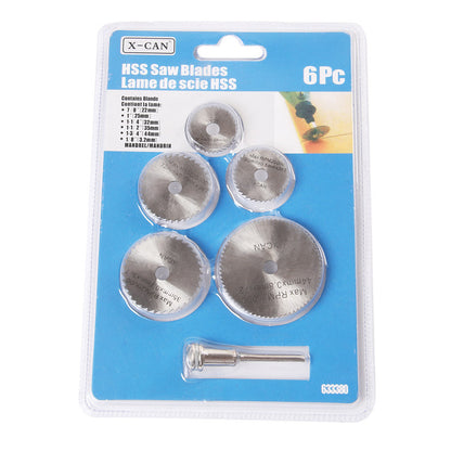 7PC Mini Saw Blade Set for Rotary Tool