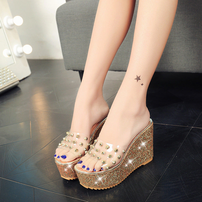 Rhinestone women's fashion women's shoes