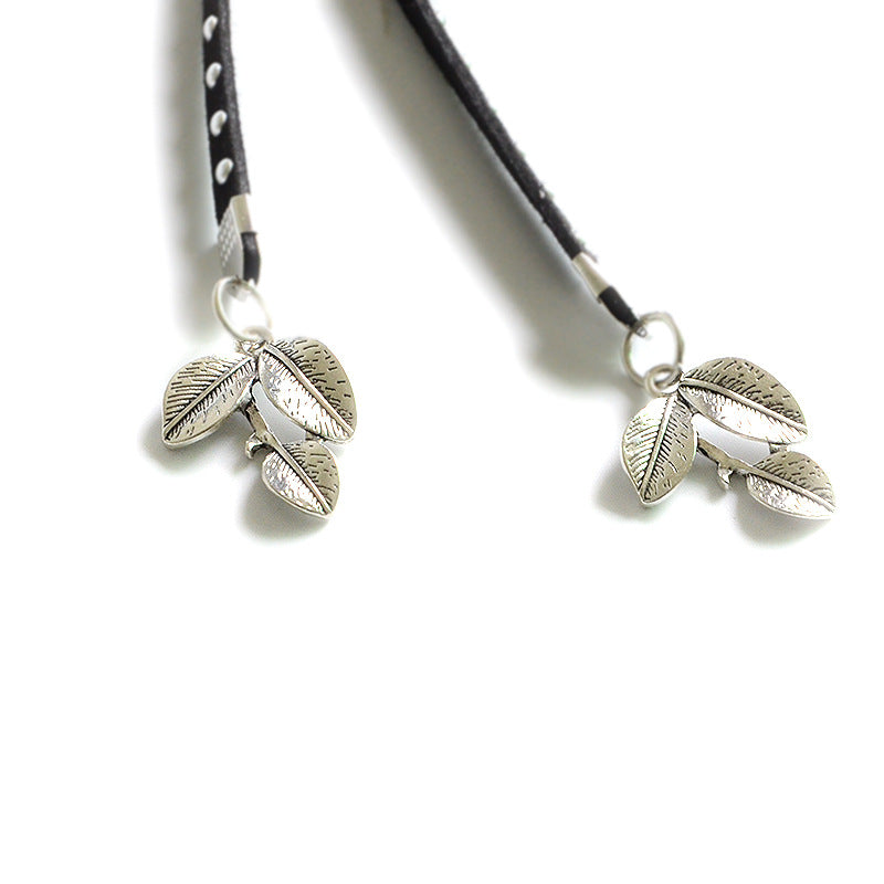 Waist chain leaf pendant decoration