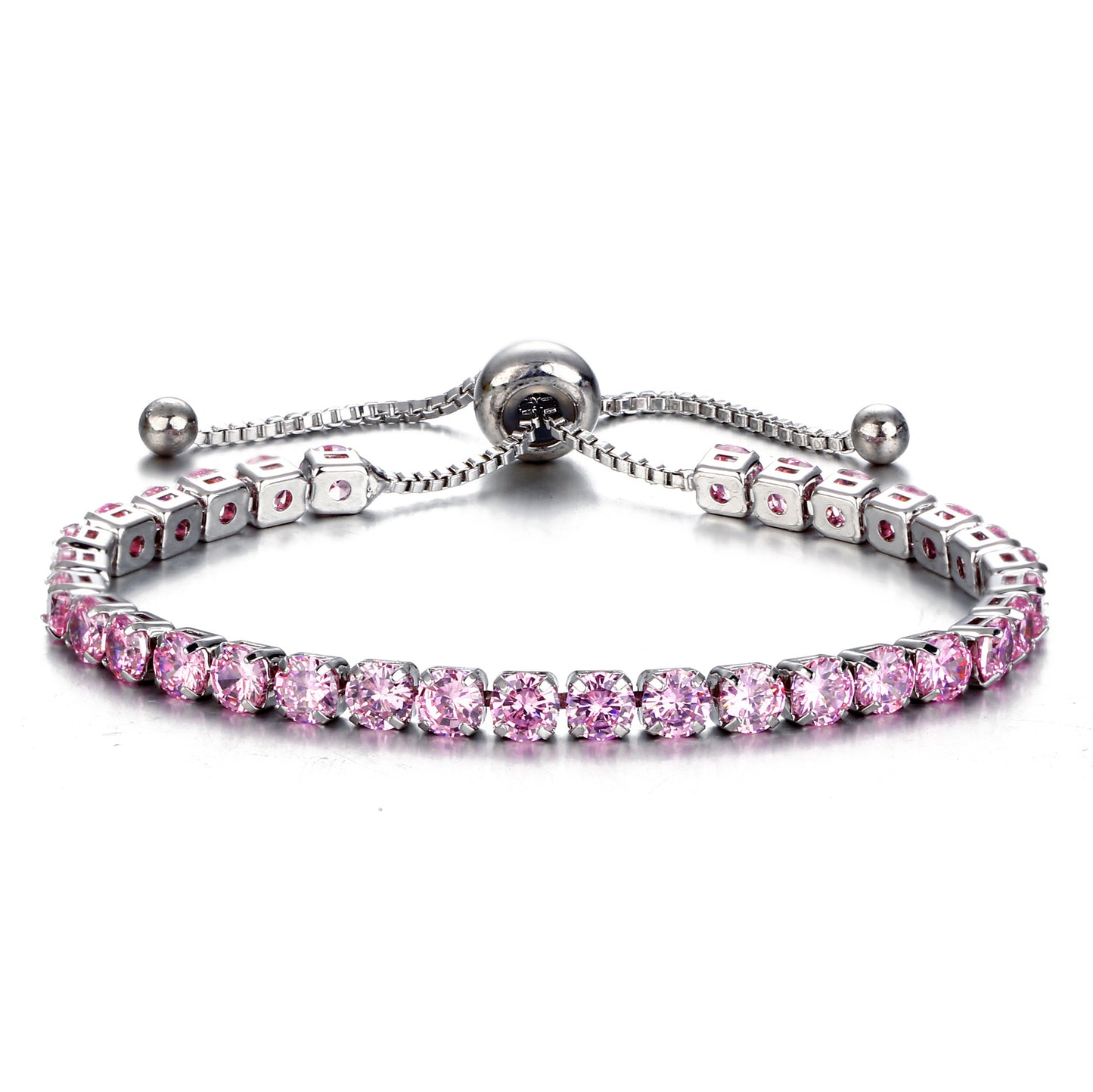 Crystal Push-Pull Bracelet