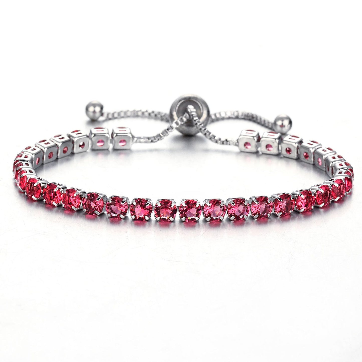 Crystal Push-Pull Bracelet