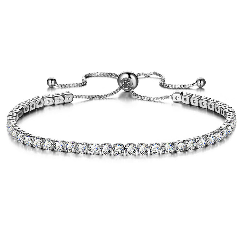 Crystal Push-Pull Bracelet