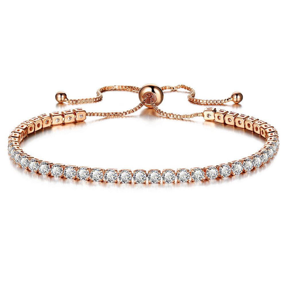 Crystal Push-Pull Bracelet